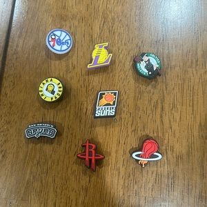 Shoe charms! Basketball teams